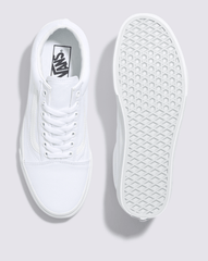 Old Skool Wide Canvas True White Classics Shoe | Vans online