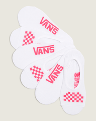 Classic Canoodle 6.5-10 3 Pack White/Wild Orchid No Show Socks | Vans on sale