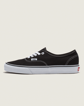 Authentic Wide Shoe in Black / White | Vans on sale