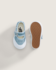 Toddler Mary Jane Shoe in Glitter Cloud Blue | Vans near me