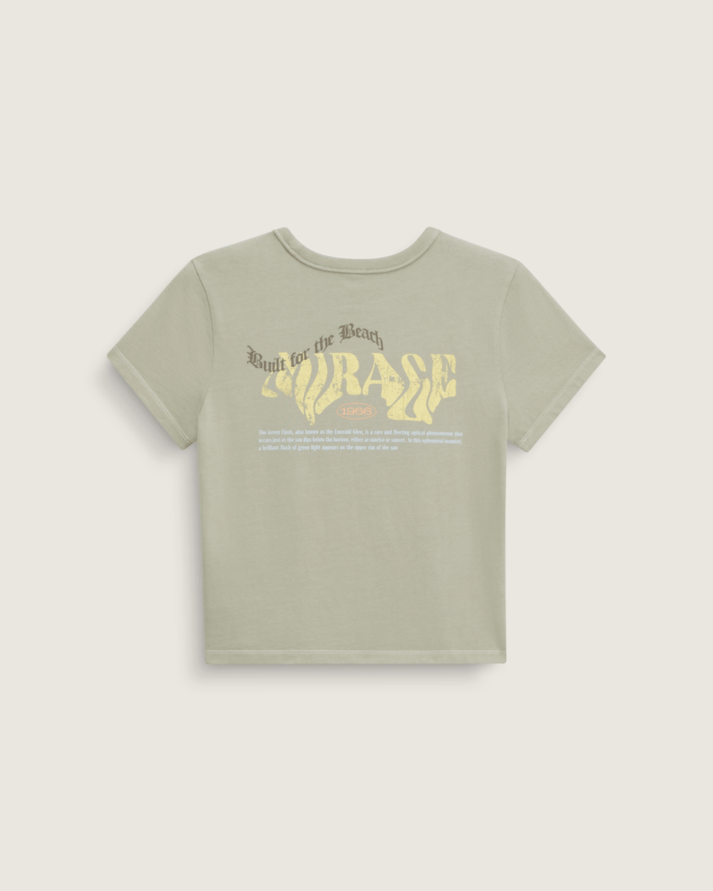 Pipe Dream T-Shirt in Soft Sage Green | Vans outlet