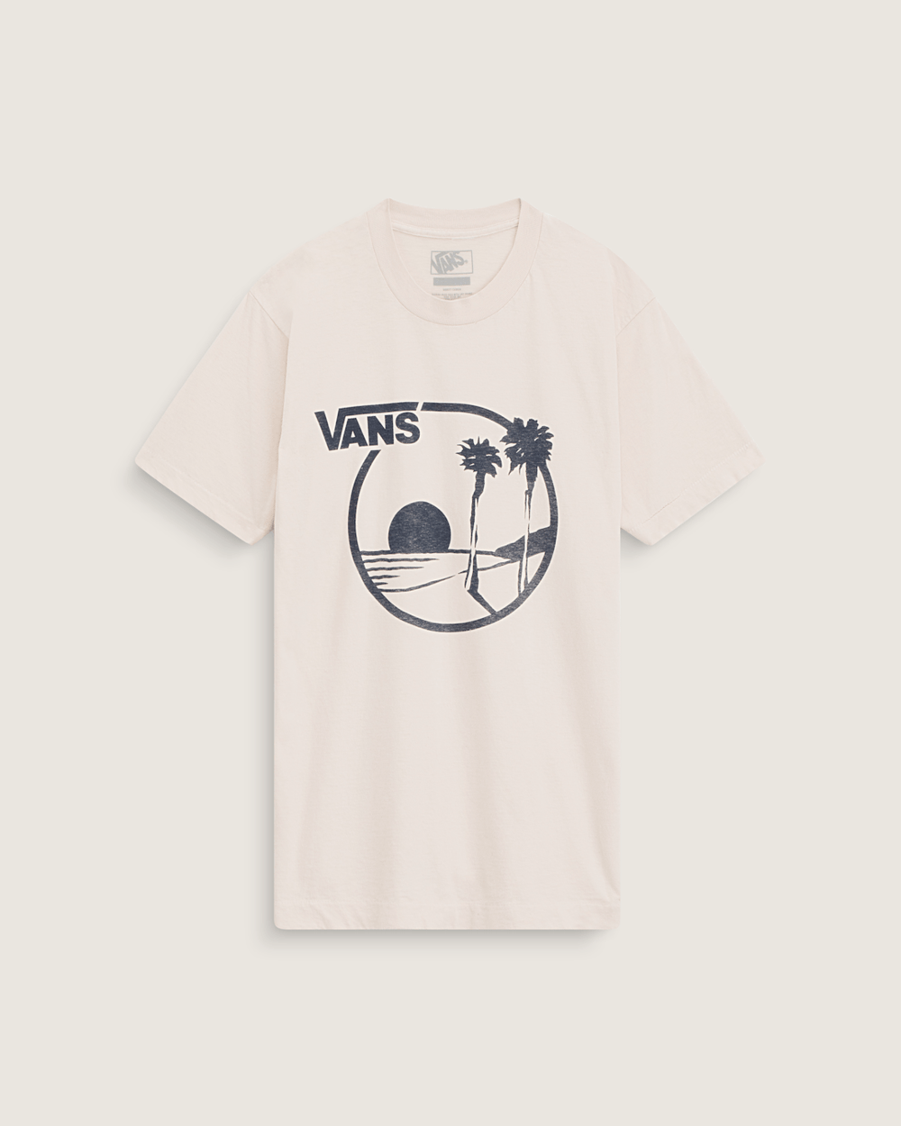 Waffle Shop Sun Vans Style T-Shirt in Marshmallow | Vans outlet