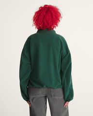 Check Mark Polar Sweatshirt in Emerald Green | Vans outlet