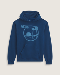 Waffle Shop Sun Vans Style Pullover Hoodie in Navy Blue | Vans online