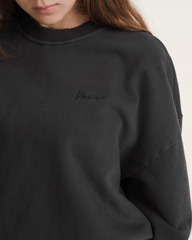 Retro Crew Sweatshirt in Black | Vans discount