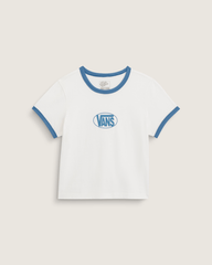 Circle V Ringer Tee in Egret | Vans outlet