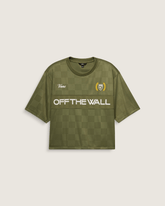 Stevies Sports Jersey in Loden Green | Vans sale