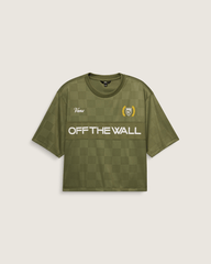 Stevies Sports Jersey in Loden Green | Vans sale