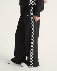Rookie Track Sweatpants in Checkerboard Black | Vans online