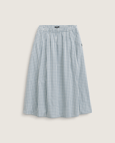 Francesca Full Plaid Skirt in Blue / White | Vans on sale