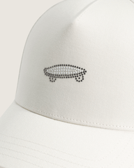 Bow Back Hat in Marshmallow White | Vans near me