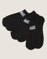 Kids Classic Kick Socks 3-Pack in Black | Vans online