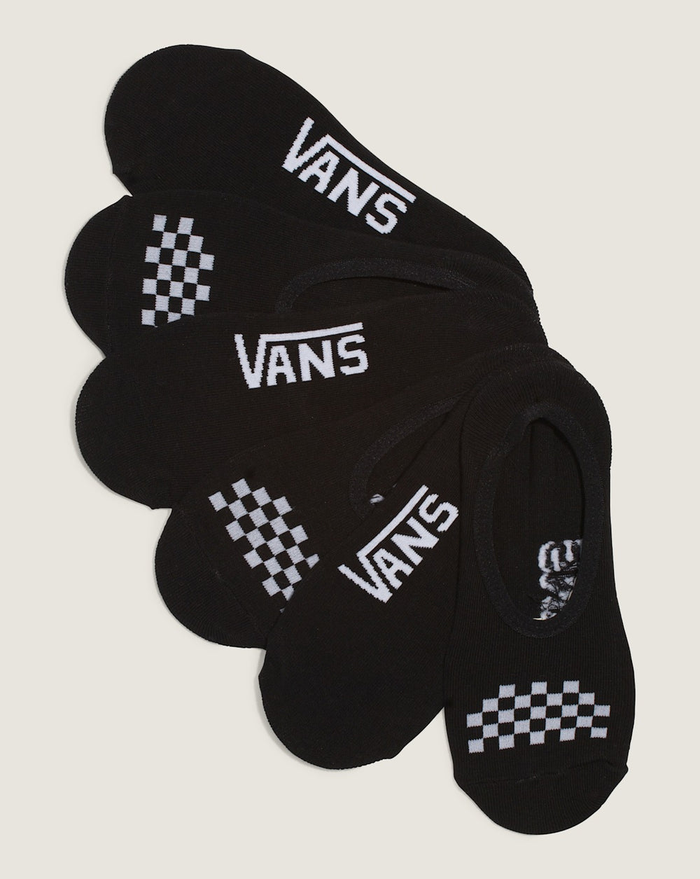 Kids Classic Canoodle Socks 3-Pack in Black / White | Vans discount