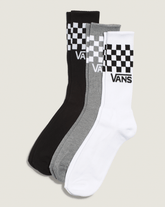 Kids Checkerboard Crew Socks in Checkerboard Black / White | Vans near me