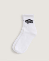Vans Classic Half Crew Socks in White | Vans sale