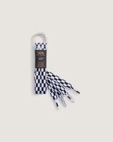 Checkerboard Vans Fat Shoe Laces in Black / White | Vans discount