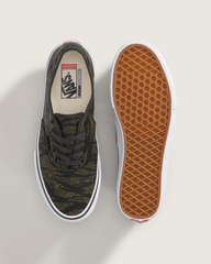 Skate Authentic Shoe in Camo Green / Black | Vans near me