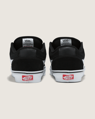 Skate Chukka Low Sidestripe Shoe in Black / White | Vans discount