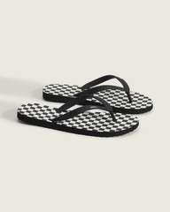 Makena Checkerboard Sandal in Checkerboard Black / Marshmallow White | Vans online