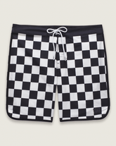 Everride Scalloped 18'' Boardshorts in Black / White | Vans sale