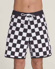 Everride Scalloped 18'' Boardshorts in Black / White | Vans sale