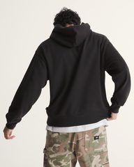 Stretch Logo Pullover Hoodie in Black / White | Vans near me