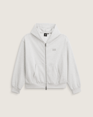 Premium Zip Hoodie in Ash Heather Grey | Vans on sale
