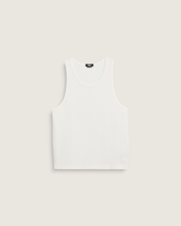 Premium Waffle Tank Top in Egret White | Vans on sale