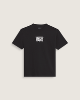Stretch Logo T-Shirt in Black / White | Vans online