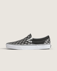 Classic Checkerboard Slip-On Black/Pewter Shoe | Vans online