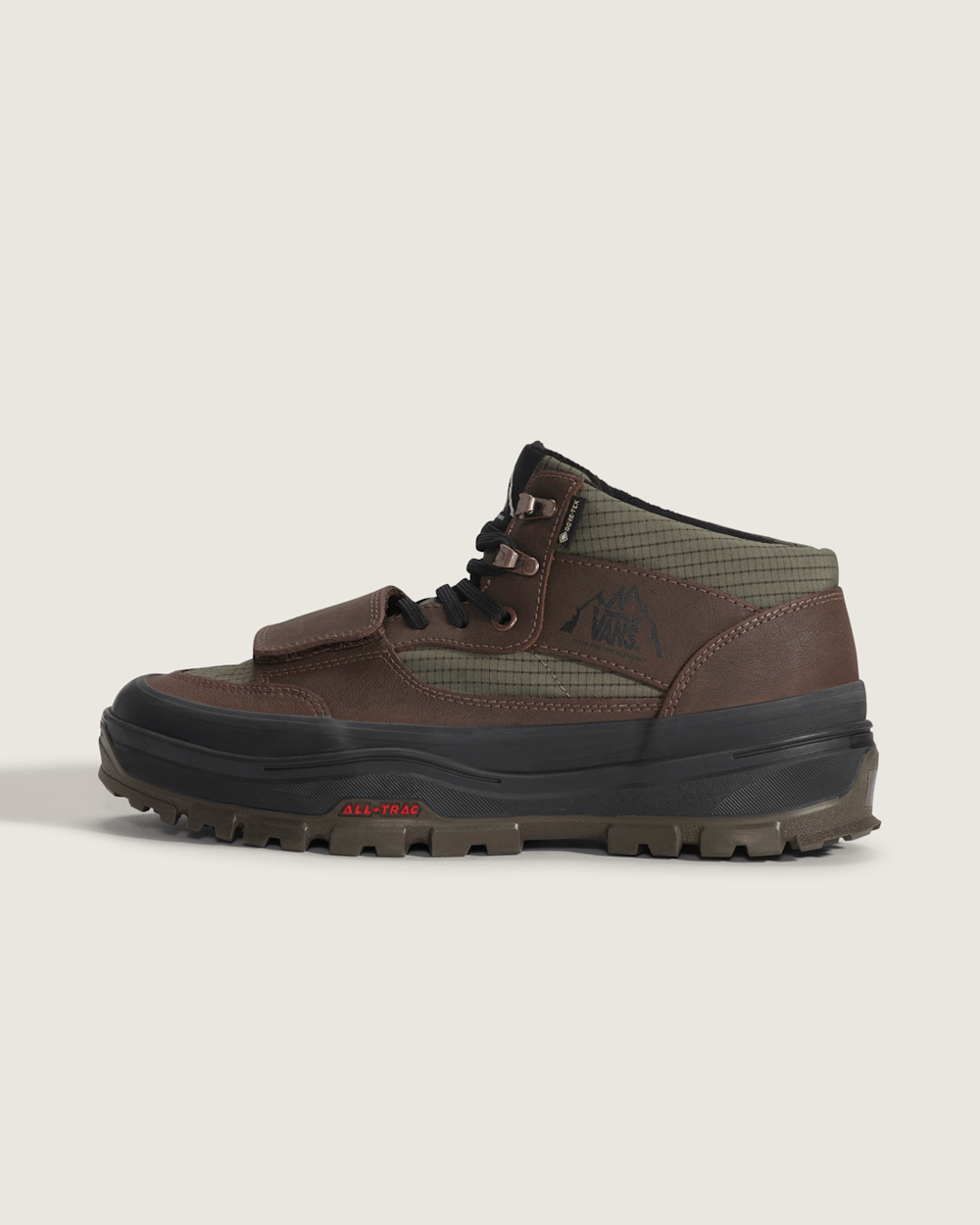 Mountain Mid GORE-TEX Insulated Shoe in Dark Green / Dark Brown | Vans sale