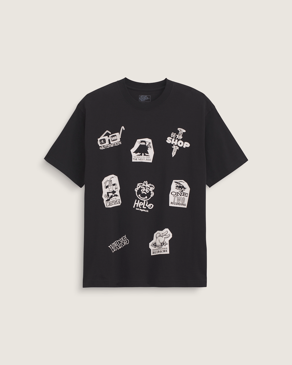 Classified T-Shirt in Black | Vans outlet