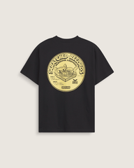 Scratched Records T-Shirt in Black | Vans discount