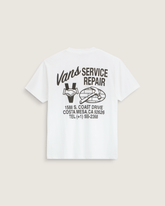 Service Repair T-Shirt in White | Vans near me