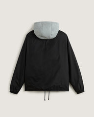 Riley Hooded Coach's Jacket in Black | Vans sale