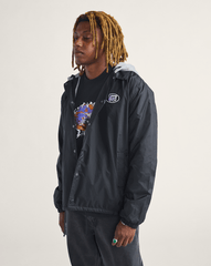 Riley Hooded Coach's Jacket in Black | Vans sale