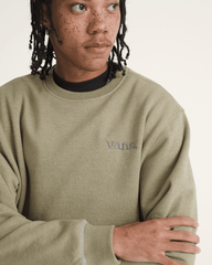 Vans 66 Crew Sweatshirt in Bay Leaf Green | Vans sale