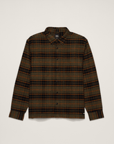 Premium Flannel Shirt in Grape Leaf Green | Vans on sale