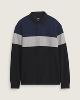 Andy Rugby Long Sleeve Shirt in Black | Vans near me
