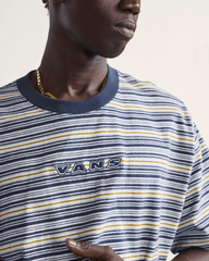 Cameron Stripe Shirt in Blue / Marshmallow White | Vans discount