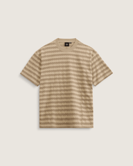 Palmer Jacquard Knit T-Shirt in London Fog Beige | Vans discount