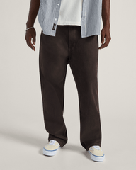 Skate Check-5 Loose Denim Pants in After Dark Brown | Vans on sale