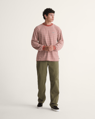 Authentic Chino Straight Pant in Mossy Olive Green | Vans outlet