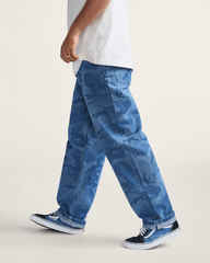 Check-5 Loose Denim Pants in Stonewash Blue | Vans online