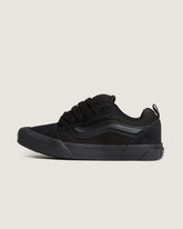 Big Kids Knu Skool Shoe in Triple Black | Vans on sale