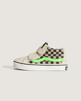Little Kids Sk8-Mid V Shoe in Glow-in-the-Dark Taupe Mist Grey | Vans sale