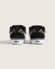 Big Kids Knu Skool Shoe in Camo Black / Green | Vans outlet