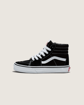 Kids Sk8-Hi Black/True White Shoes | Vans online
