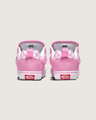 Little Kids Knu Skool Checkerboard Shoe in Checkerboard Prism Pink / True White | Vans sale
