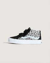 Little Kids Sk8-Mid V Shoe in Glitter Leopard Pastel Blue | Vans discount